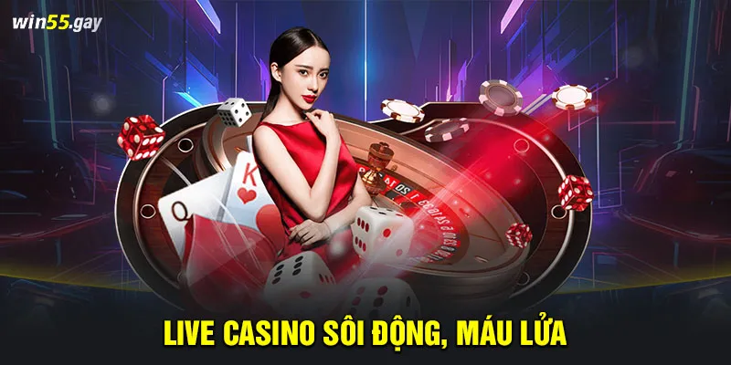 Live Casino sôi động, máu lửa